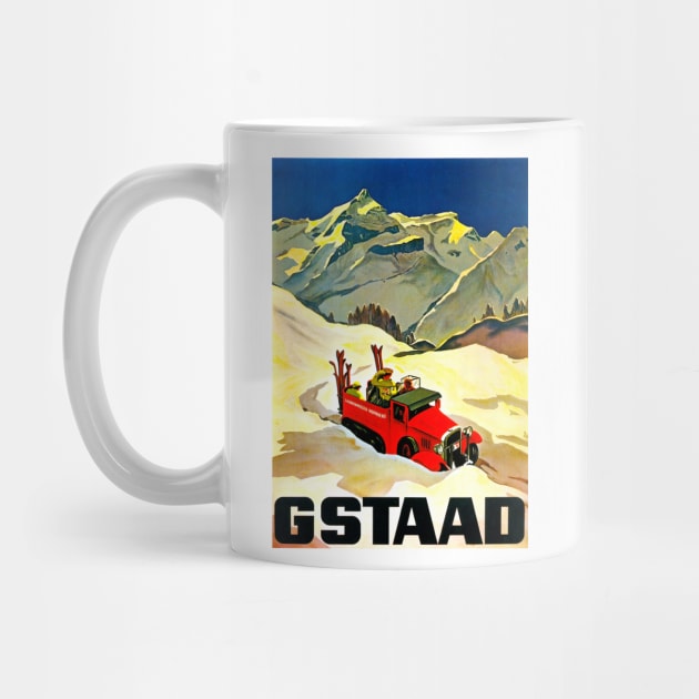 Vintage Travel - Gstadd by Culturio